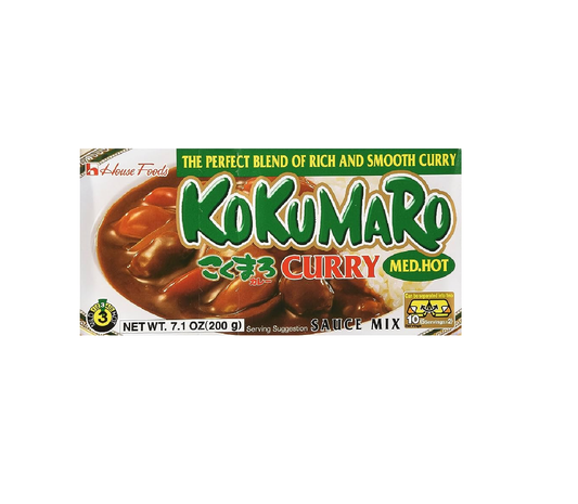 Kokumaro curry mid hot 200gハウスこくまろカレー中辛