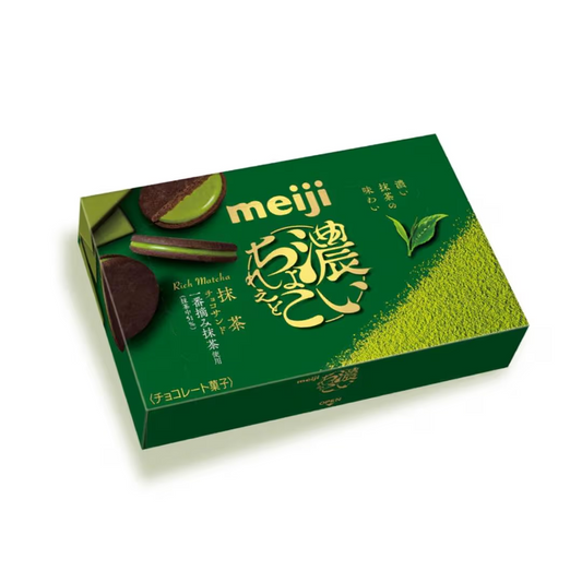 Rich Matcha Biscuits Meijiリッチ抹茶ビスケット