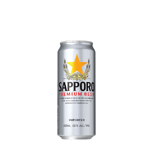 Sapporo premium lager beer サッポロビール500ｍｌ