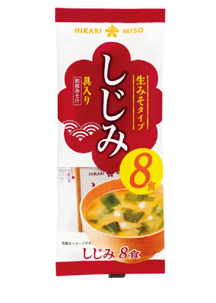 Instant miso soup Shijimi 8pインスタントしじみ味噌汁