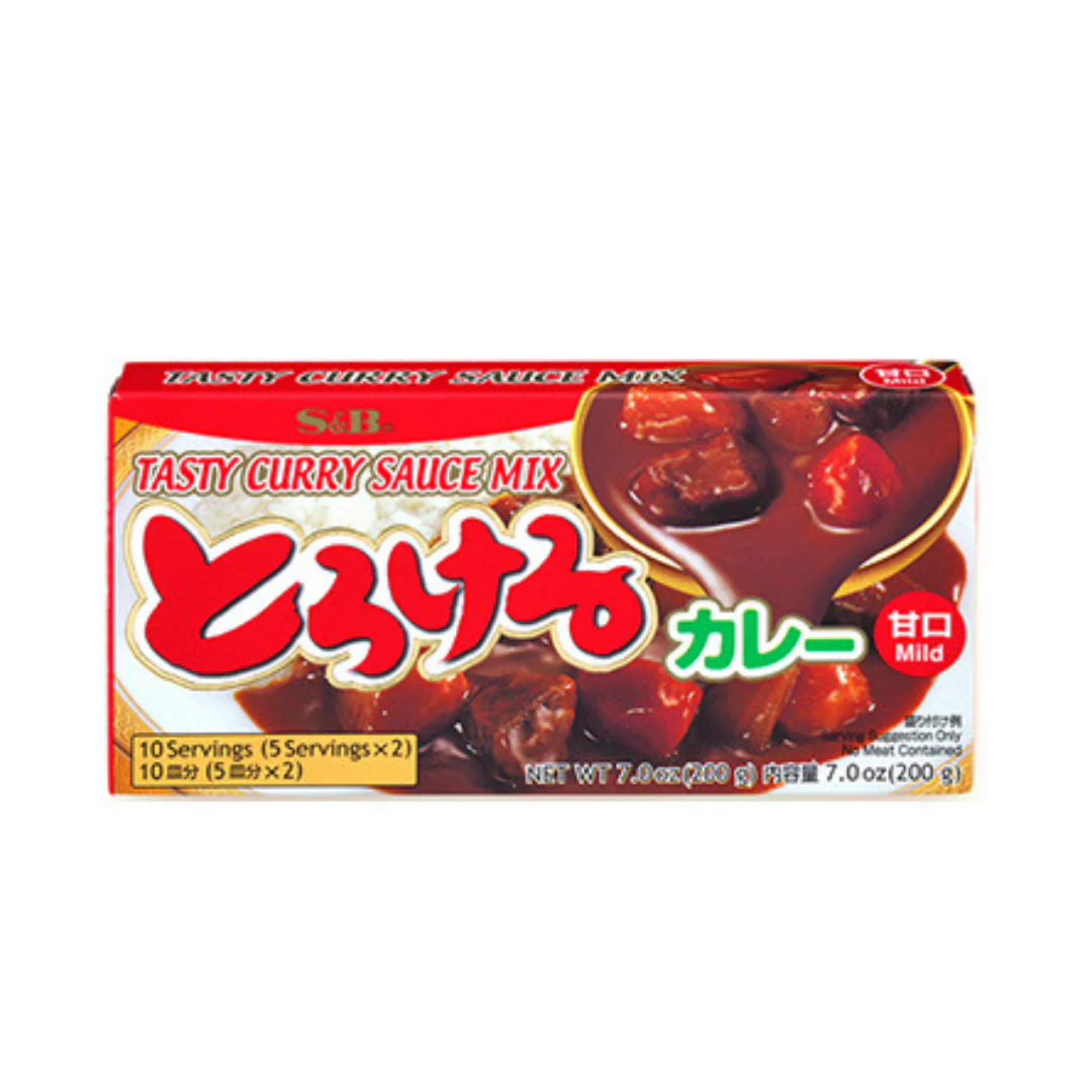 Torokeru curry mild 10 servings 200gとろけるカレー甘口