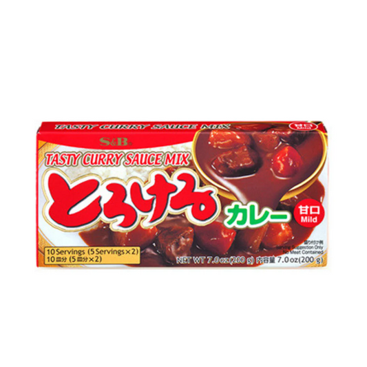 Torokeru curry mild 10 servings 200gとろけるカレー甘口